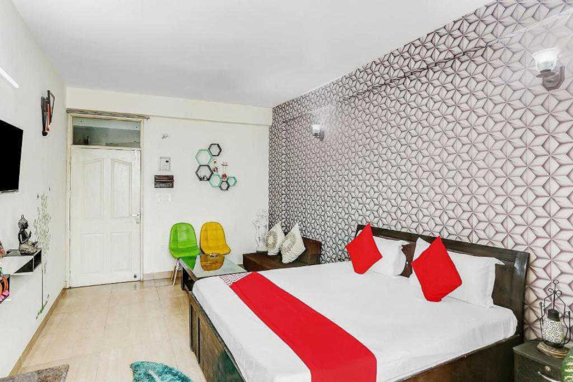 Hotel O Krishna Orchid Near Noida Sector 81 Metro Station المظهر الخارجي الصورة